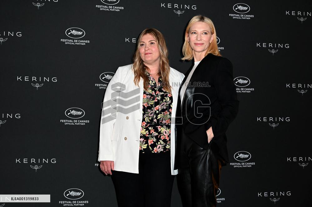 Cannes - Cate Blanchett At The Kering Women In Motion Talk