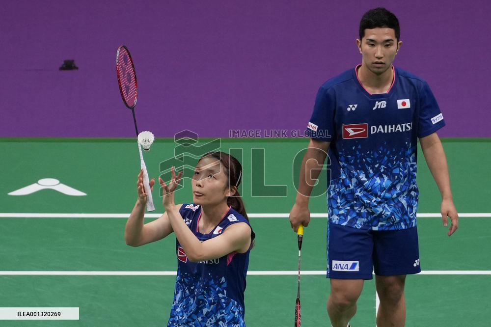 (SP)CHINA-SUZHOU-BADMINTON-SUDIRMAN CUP-SEMIFINALS-CHN VS JPN (CN)
