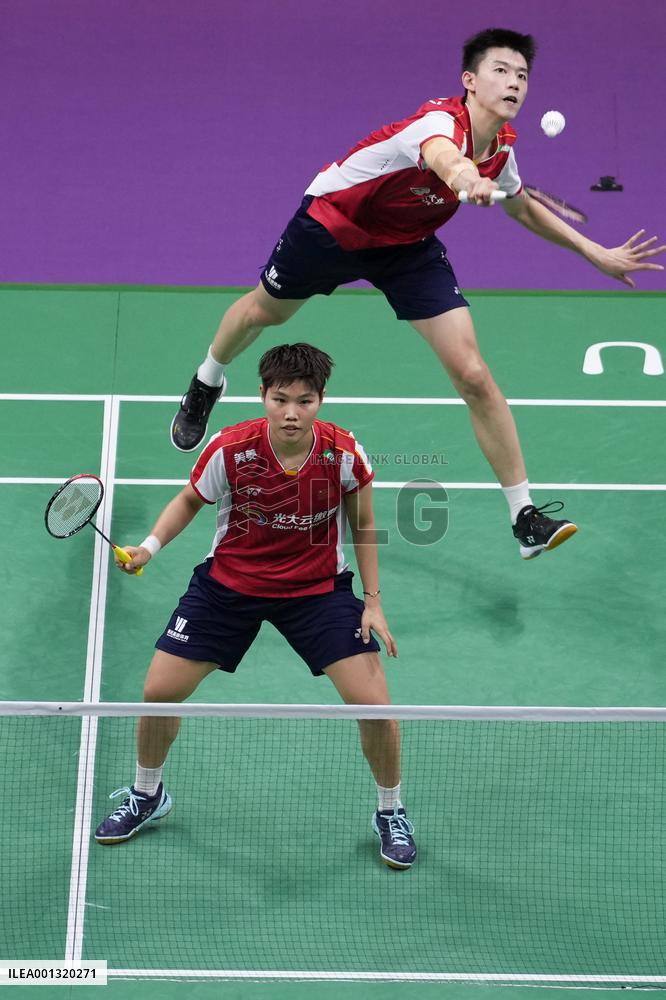 (SP)CHINA-SUZHOU-BADMINTON-SUDIRMAN CUP-SEMIFINALS-CHN VS JPN (CN)