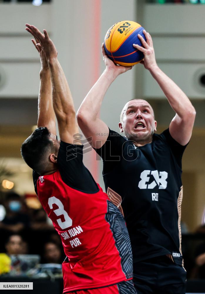(SP)PHILIPPINES-MAKATI-FIBA 3X3-MANILA MASTERS-RIGA VS SAN JUAN