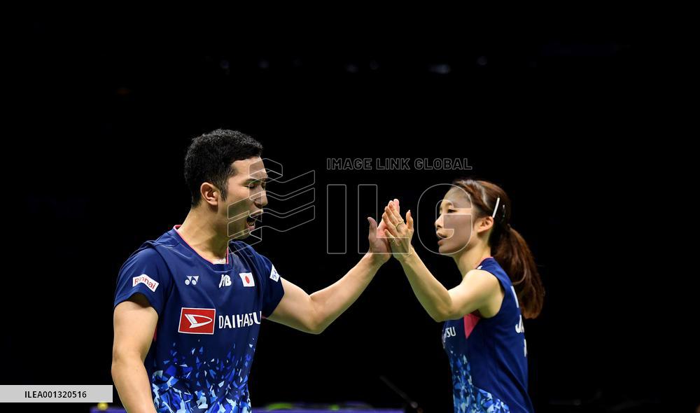 (SP)CHINA-SUZHOU-BADMINTON-SUDIRMAN CUP-SEMIFINALS-CHN VS JPN (CN)
