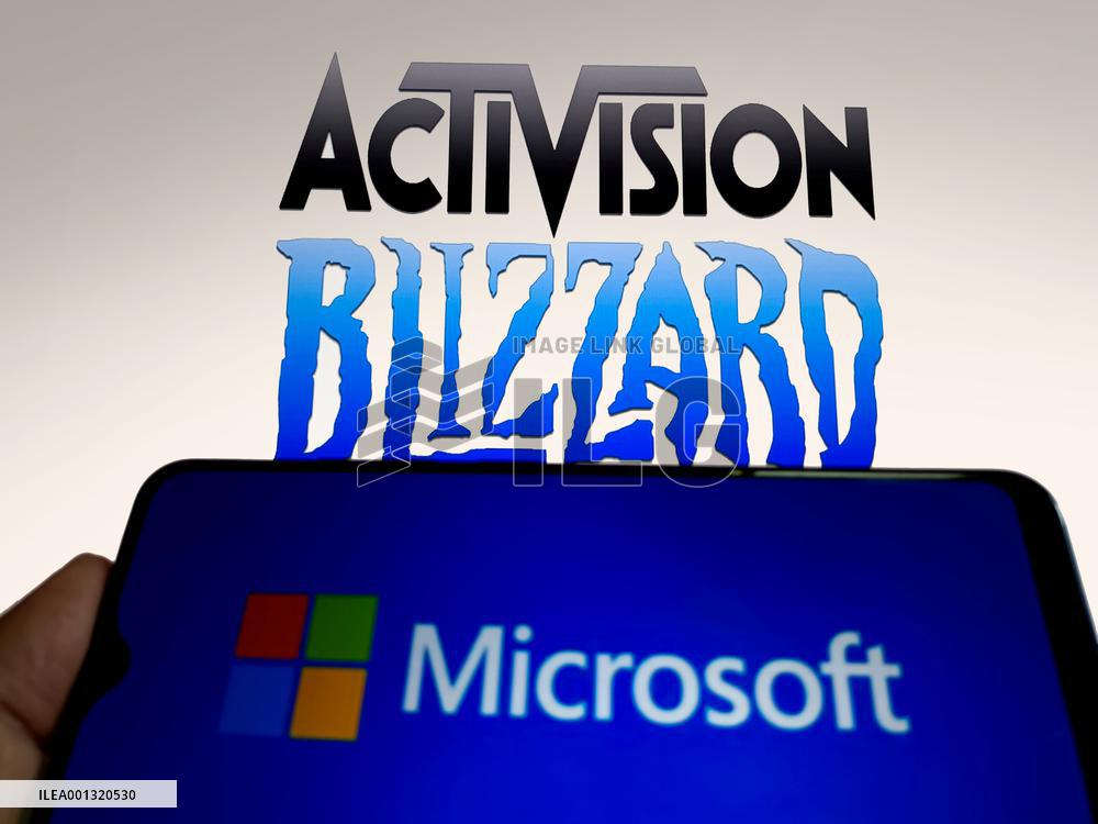 Illustration: Microsoft Acquires Activision Blizzard