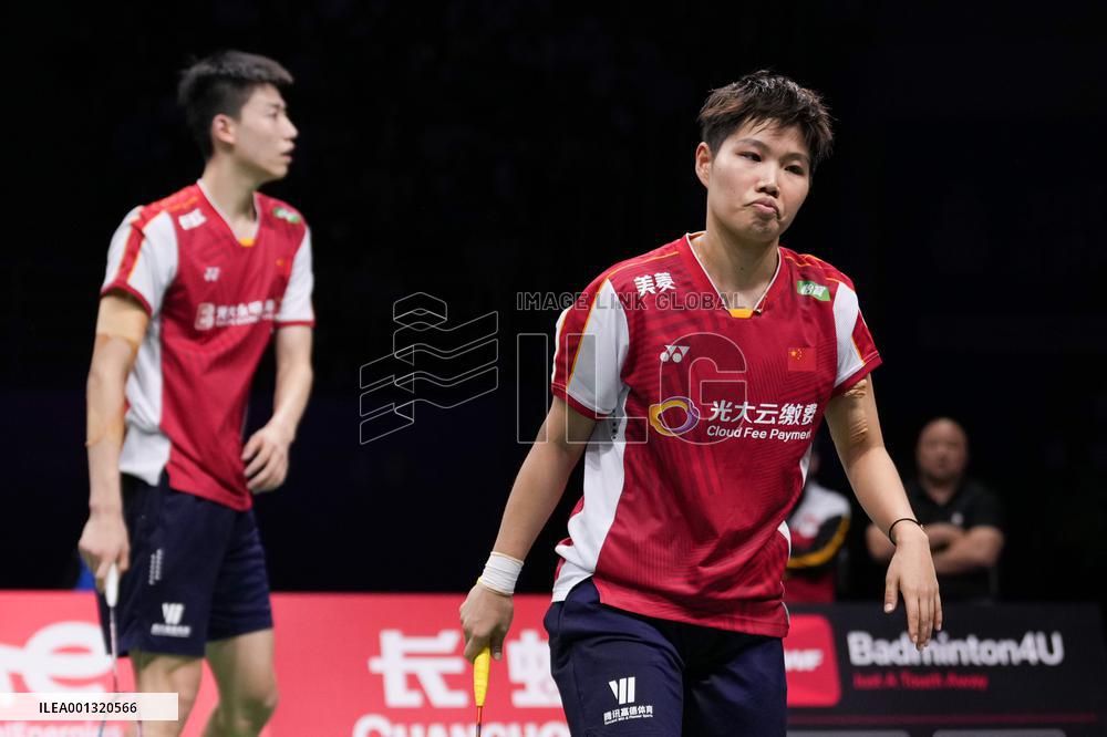 (SP)CHINA-SUZHOU-BADMINTON-SUDIRMAN CUP-SEMIFINALS-CHN VS JPN (CN)