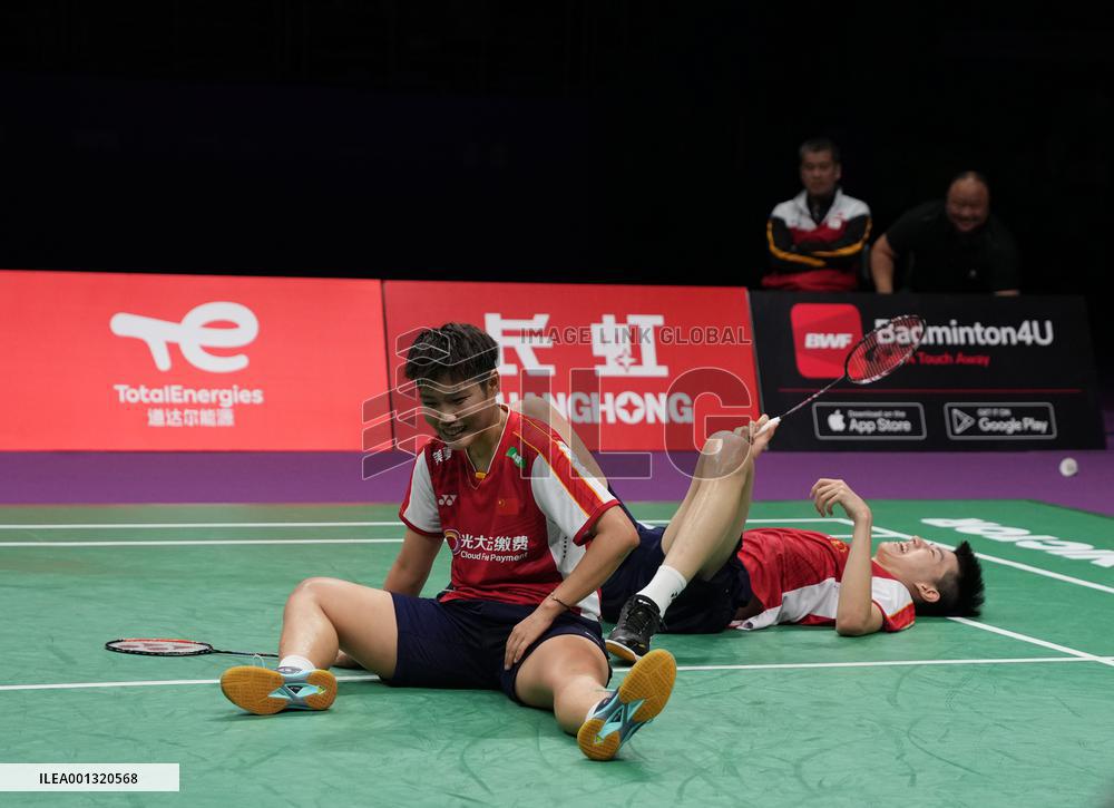 (SP)CHINA-SUZHOU-BADMINTON-SUDIRMAN CUP-SEMIFINALS-CHN VS JPN (CN)