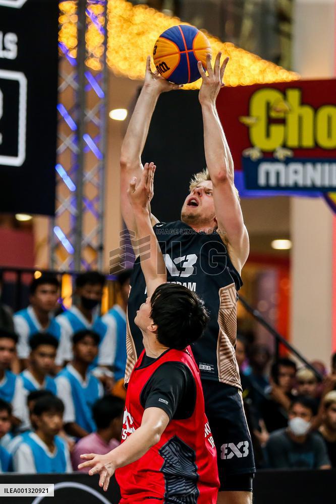 (SP)PHILIPPINES-MAKATI-FIBA 3X3-MANILA MASTERS-AMSTERDAM HIPRO VS TSUKUBA ALBORADA