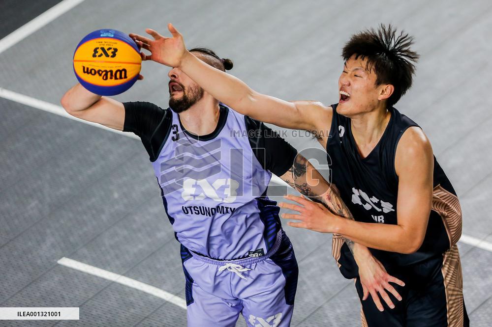 (SP)PHILIPPINES-MAKATI-FIBA 3X3-MANILA MASTERS-UB HUISHAN NE VS UTSUNOMIYA BREX EXE