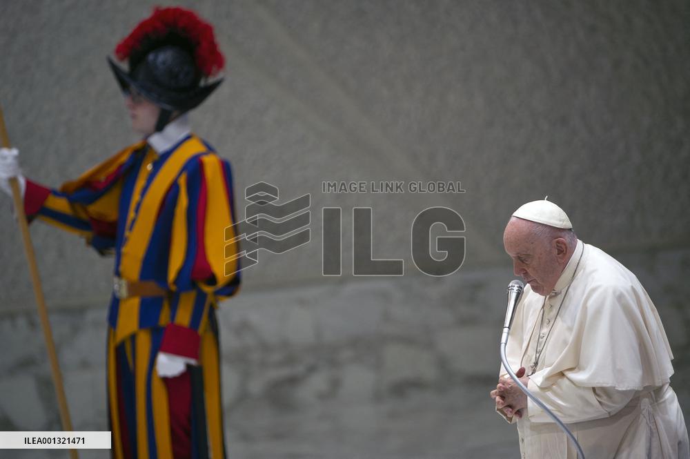 Pope Francis meets pilgrims of diocese of Spoleto-Norcia