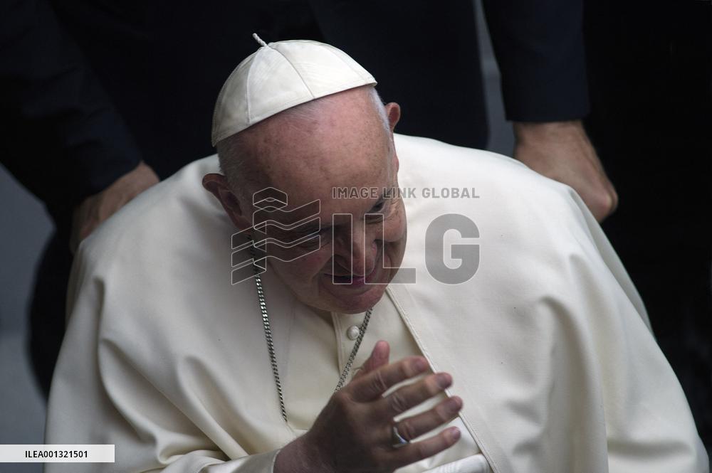 Pope Francis meets pilgrims of diocese of Spoleto-Norcia