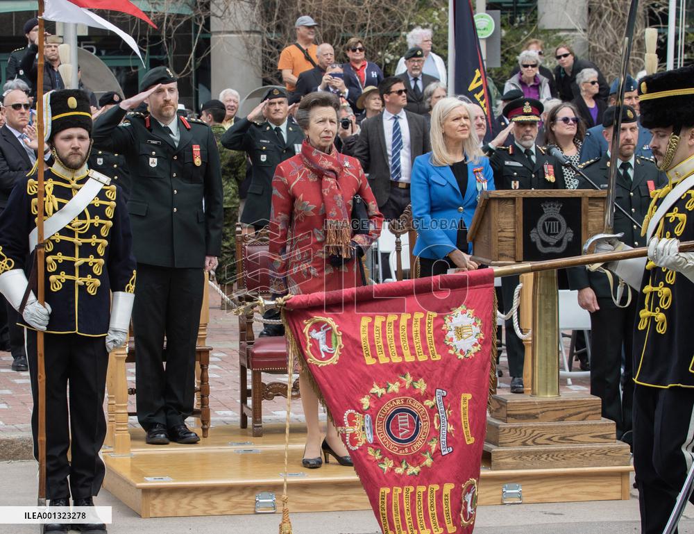 Princess Anne Visit To Canada