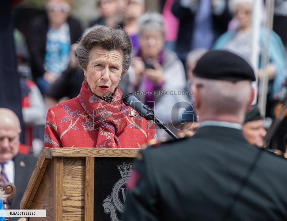 Princess Anne Visit To Canada