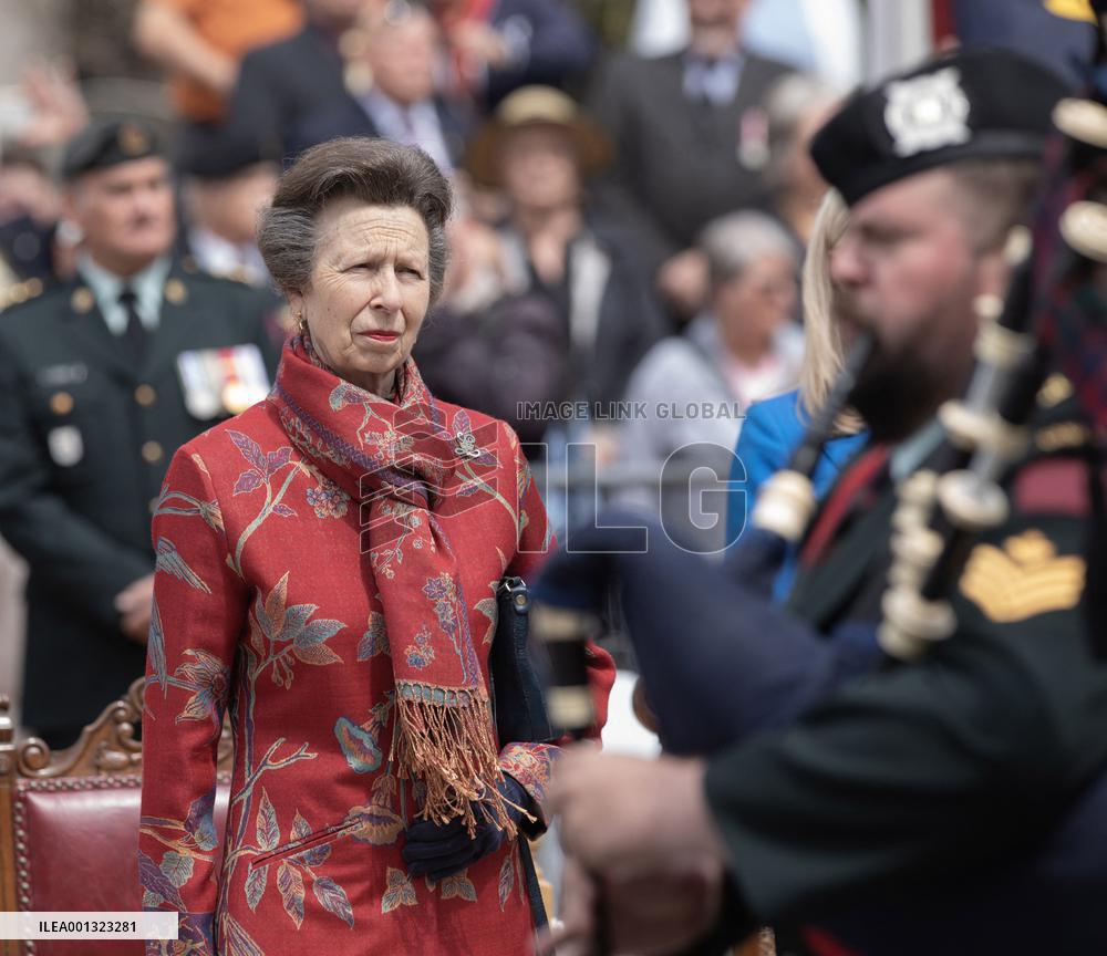 Princess Anne Visit To Canada