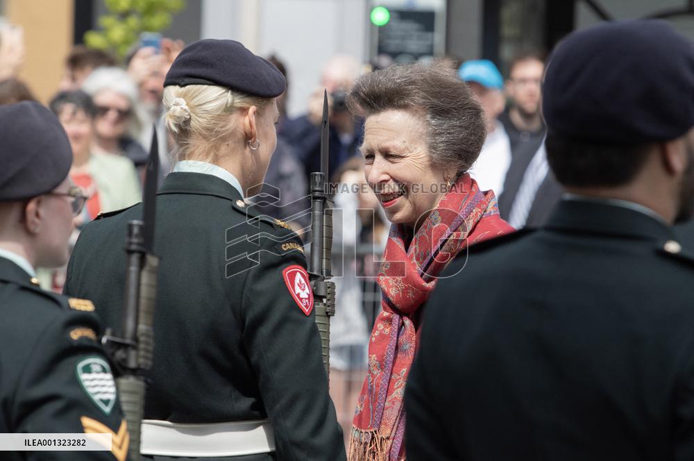 Princess Anne Visit To Canada
