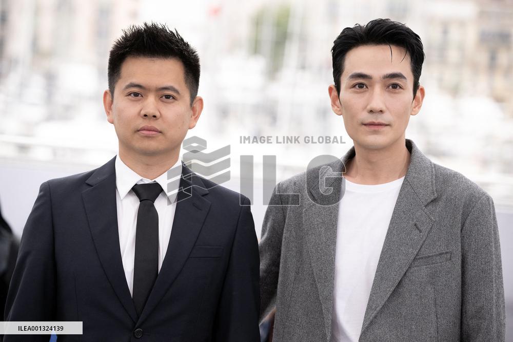 He Bian De Cuo Wu (Only The River Flows) Photocall  Cannes - Day 5.