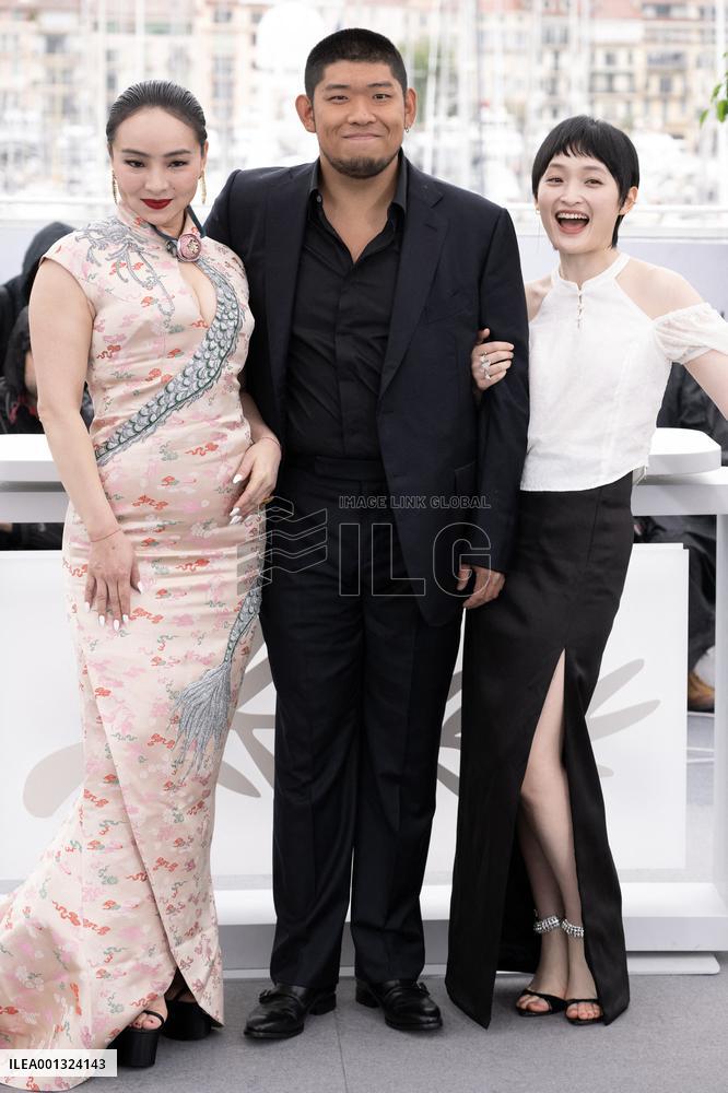 He Bian De Cuo Wu (Only The River Flows) Photocall  Cannes - Day 5.