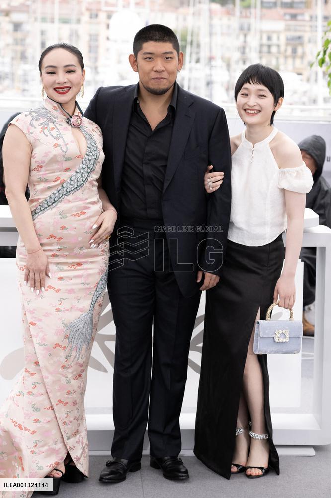 He Bian De Cuo Wu (Only The River Flows) Photocall  Cannes - Day 5.