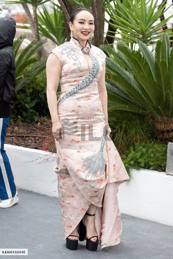 He Bian De Cuo Wu (Only The River Flows) Photocall  Cannes - Day 5.