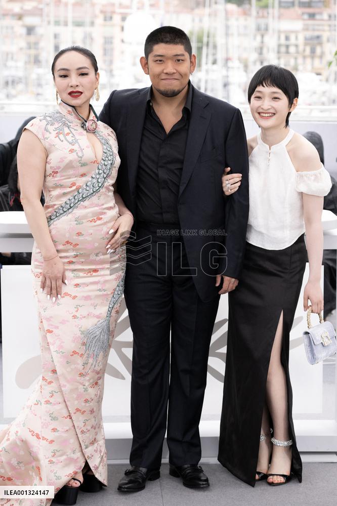 He Bian De Cuo Wu (Only The River Flows) Photocall  Cannes - Day 5.