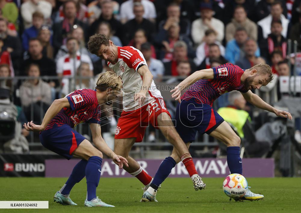 (SP)GERMANY-MUNICH-FOOTBALL-BUNDESLIGA-BAYERN MUNICH VS LEIPZIG