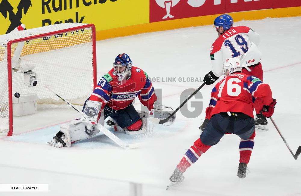 (SP)LATVIA-RIGA-2023 IIHF ICE HOCKEY WORLD CHAMPIONSHIP-NORWAY VS CZECH REPUBLIC