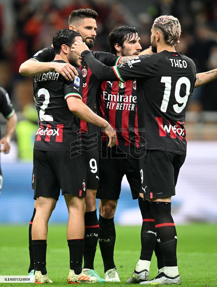 (SP)ITALY-MILAN-FOOTBALL-SERIE A-AC MILAN VS SAMPDORIA
