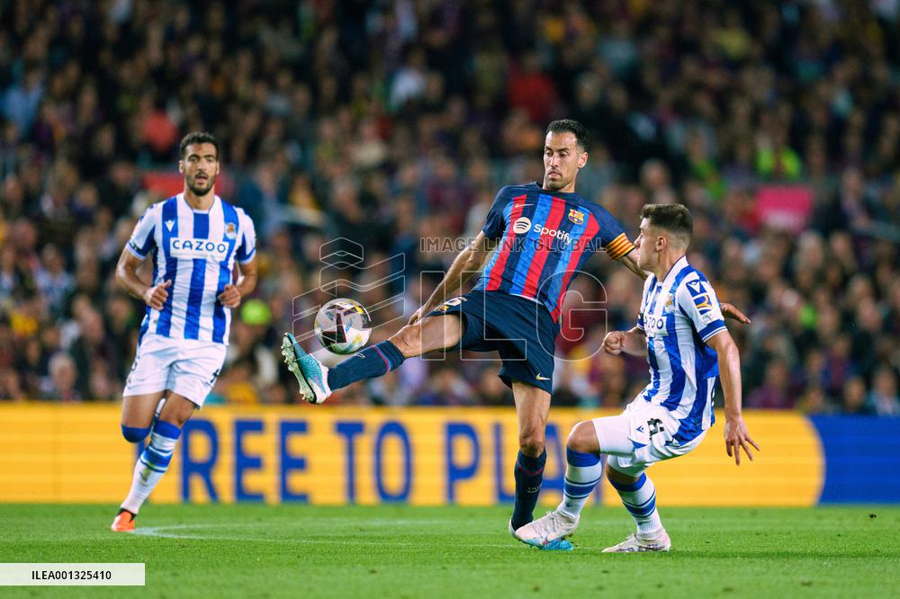 (SP)SPAIN-BARCELONA-FOOTBALL-SPANISH LEAGUE-BARCELONA VS REAL SOCIEDAD