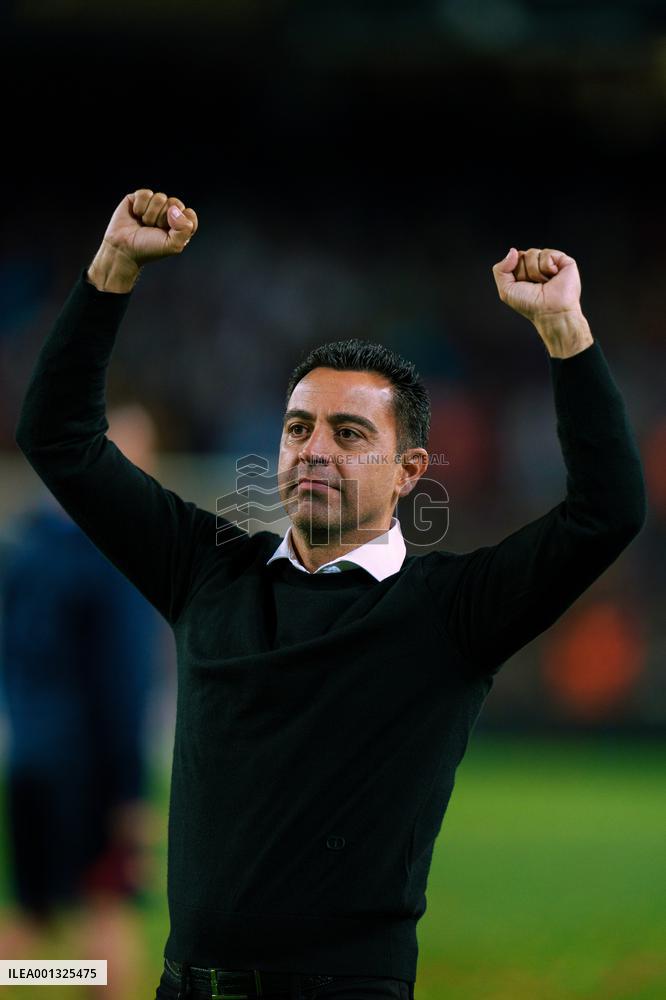 (SP)SPAIN-BARCELONA-FOOTBALL-SPANISH LEAGUE-BARCELONA-CELEBRATION