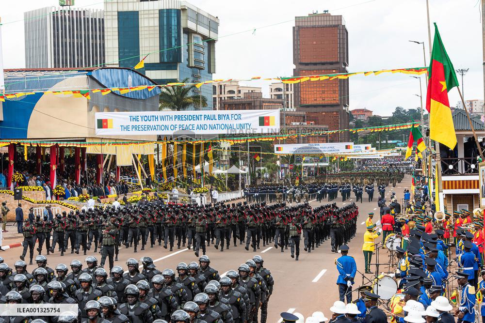 CAMEROON-YAOUNDE-NATIONAL DAY CELEBRATION