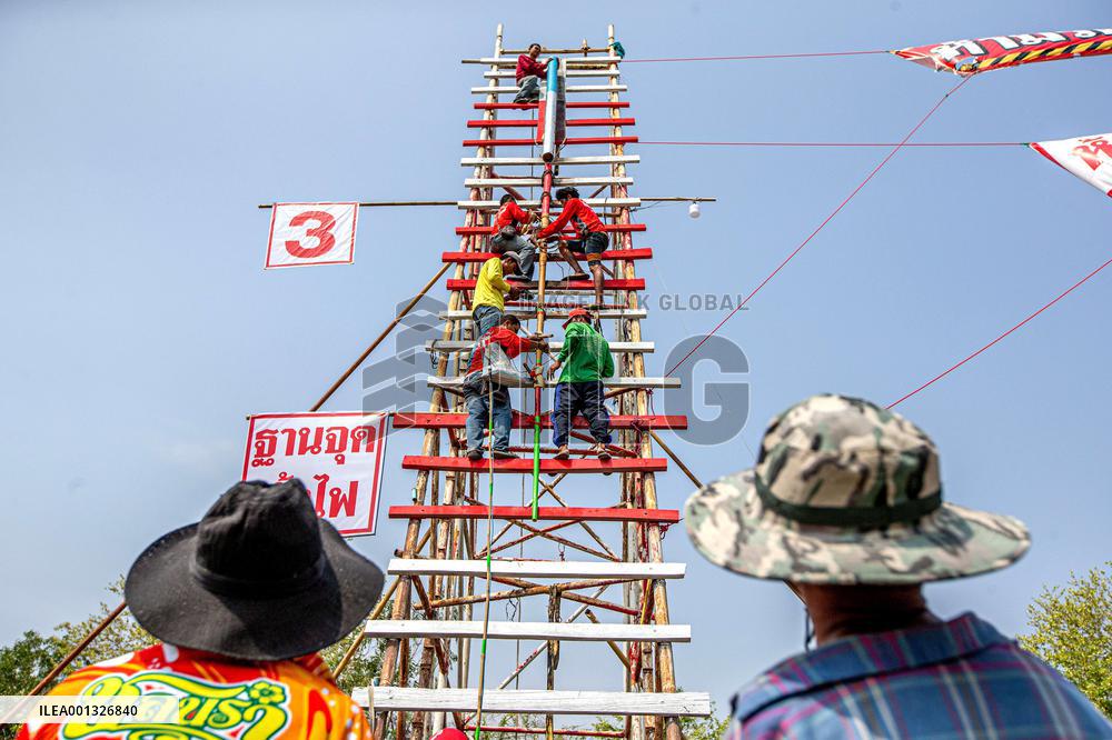 THAILAND-YASOTHON-ROCKET FESTIVAL