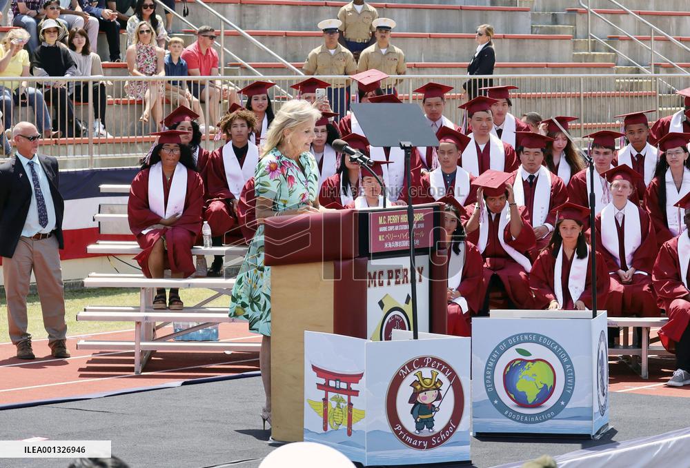 U.S. first lady Jill Biden in Japan
