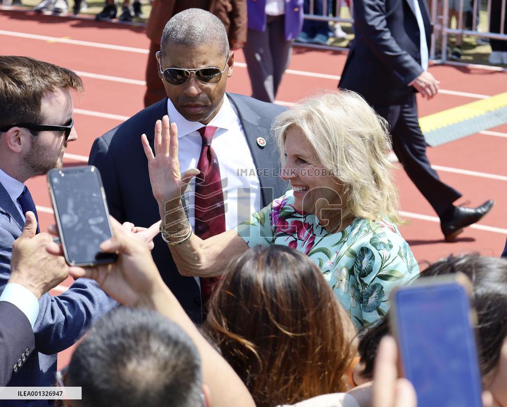 U.S. first lady Jill Biden in Japan