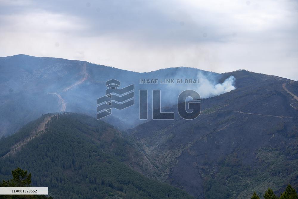 Fire in Hurdes and Sierra de Gata remains under control - Spain