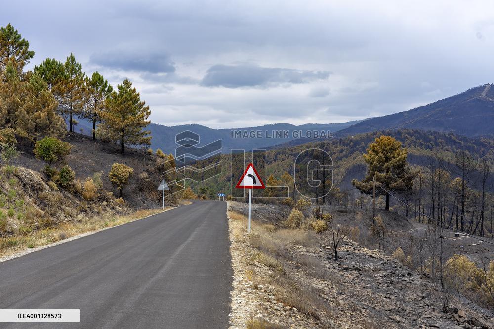 Fire in Hurdes and Sierra de Gata remains under control - Spain