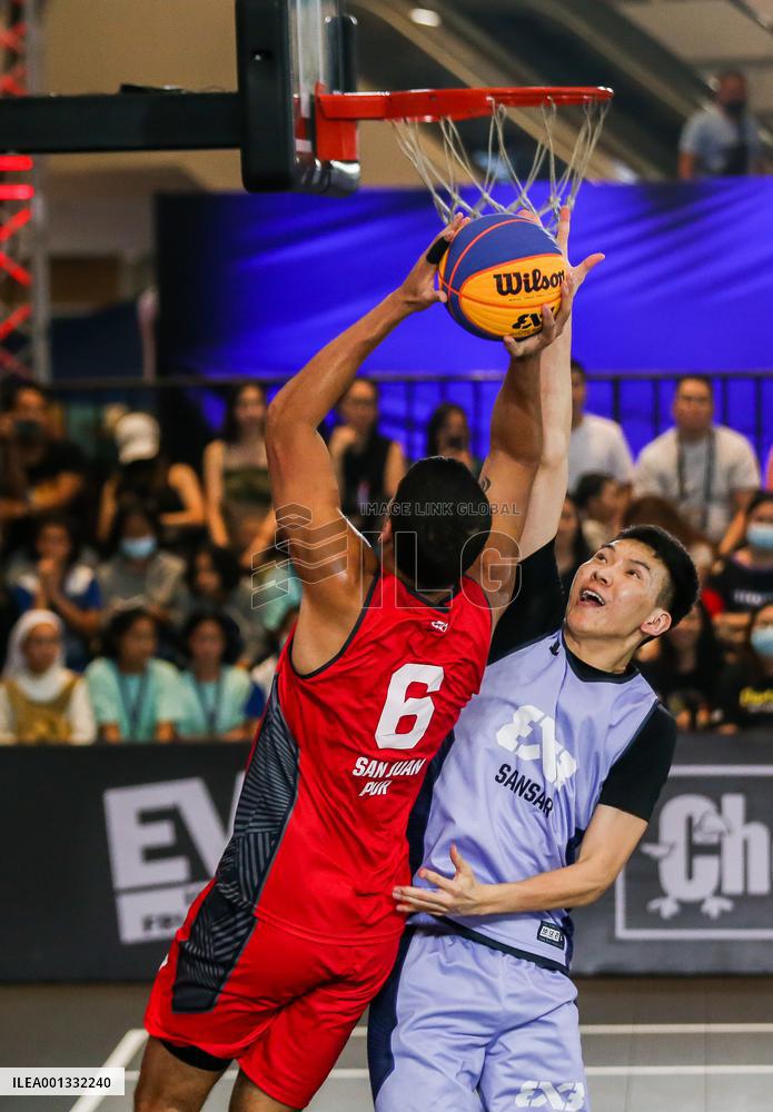 (SP)PHILIPPINES-MAKATI-FIBA 3X3-MANILA MASTERS-SAN JUAN VS SANSAR