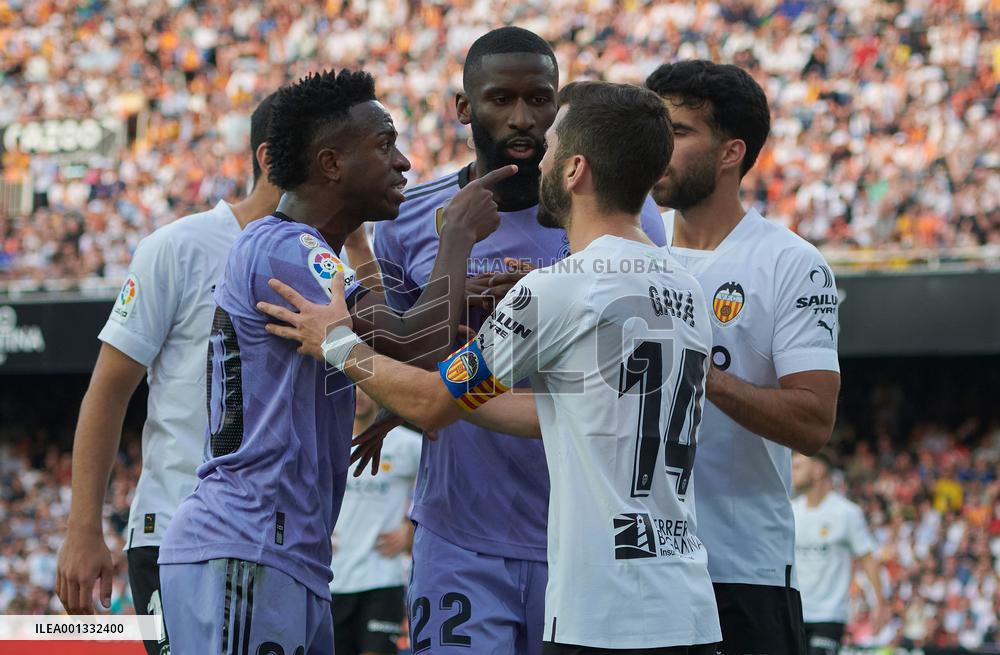 (SP)SPAIN-VALENCIA-FOOTBALL-SPANISH LEAGUE-VALENCIA CF VS REAL MADRID