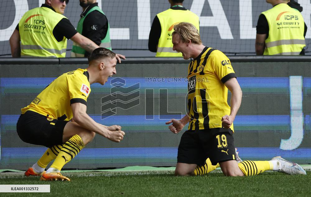 (SP)GERMANY-AUGSBURG-FOOTBALL-BUNDESLIGA-AUGSBURG VS DORTMUND