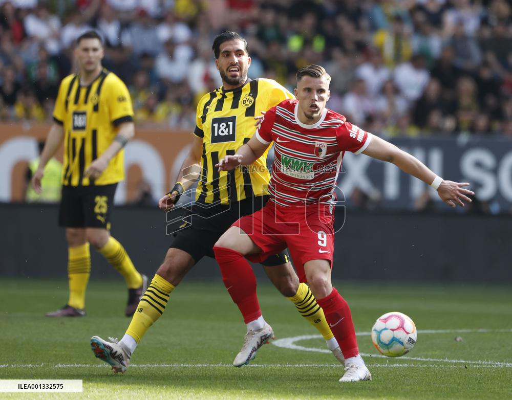 (SP)GERMANY-AUGSBURG-FOOTBALL-BUNDESLIGA-AUGSBURG VS DORTMUND