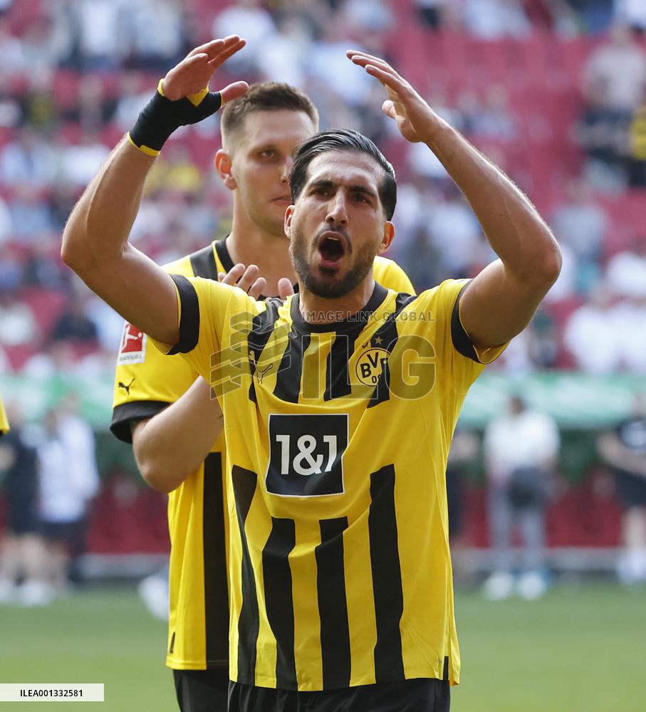 (SP)GERMANY-AUGSBURG-FOOTBALL-BUNDESLIGA-AUGSBURG VS DORTMUND