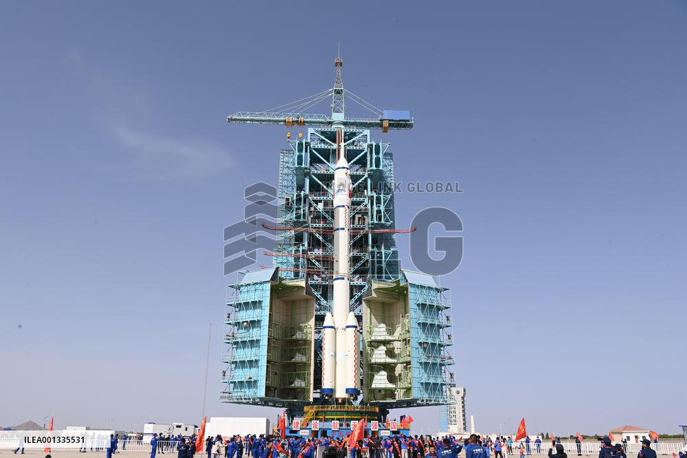 (EyesonSci) CHINA-JIUQUAN-SHENZHOU-16-LAUNCH-PREPARATION (CN)