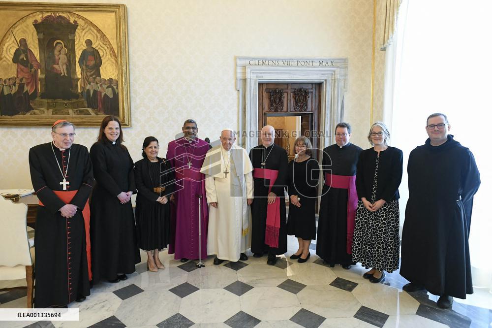 Pope Francis Receives Archbishop of York - Vatican