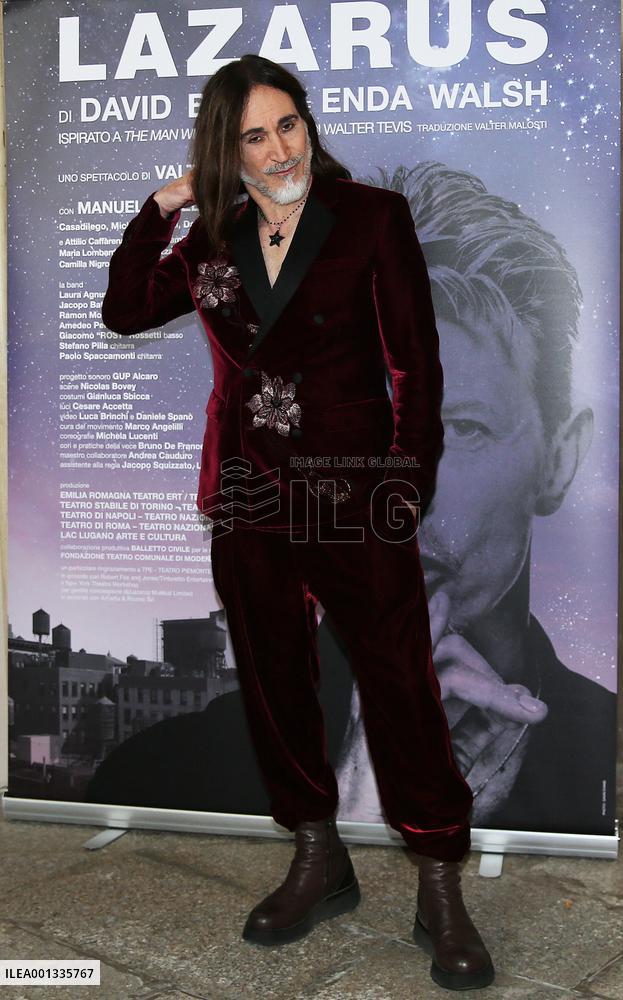 Lazarus Spectacle Press Conference - Milan