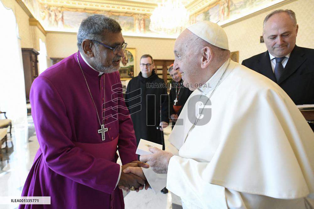 Pope Francis Receives Archbishop of York - Vatican