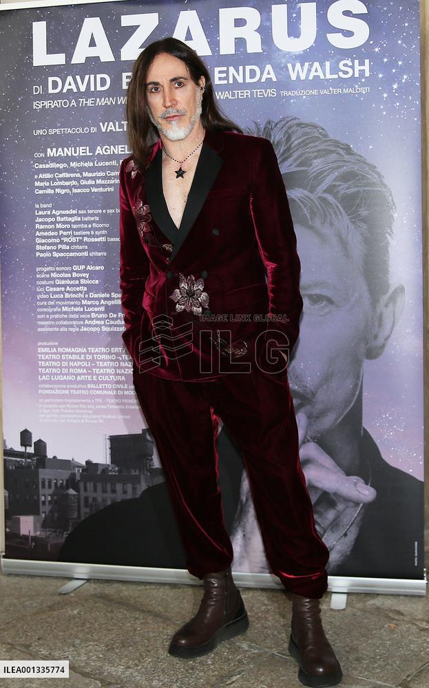 Lazarus Spectacle Press Conference - Milan