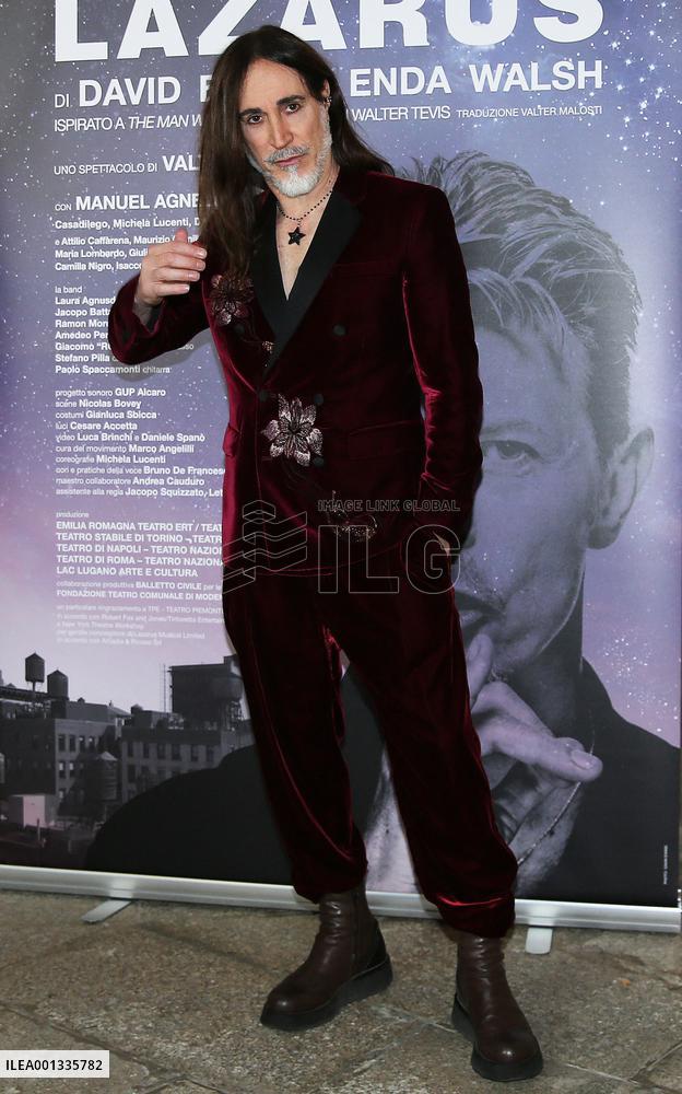 Lazarus Spectacle Press Conference - Milan