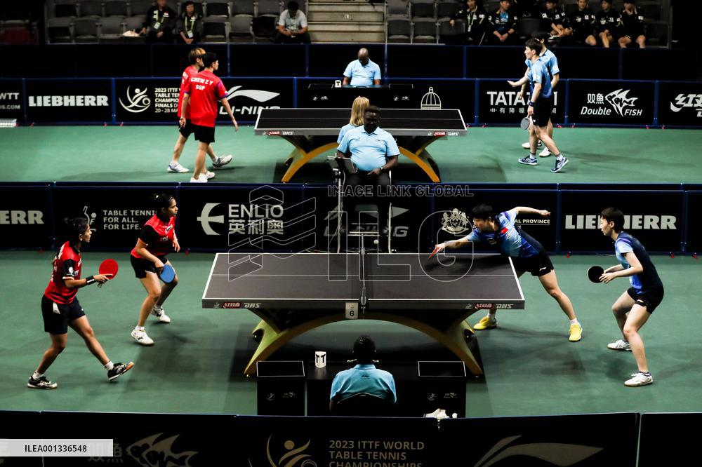 (SP)SOUTH AFRICA-DURBAN-ITTF-TABLE TENNIS-WORLD CHAMPIONSHIPS FINALS-DAY 3