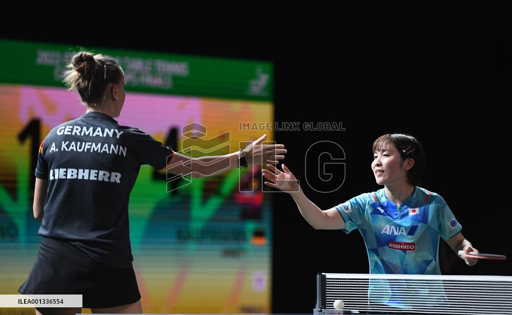 (SP)SOUTH AFRICA-DURBAN-ITTF-TABLE TENNIS-WORLD CHAMPIONSHIPS FINALS-DAY 3