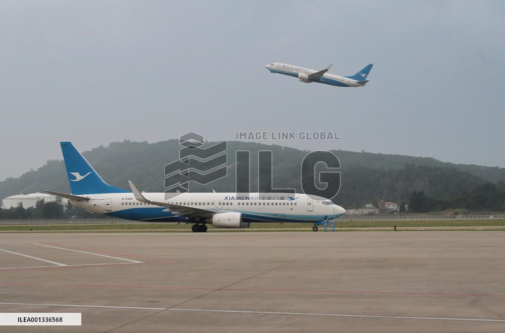 CHINA-FUJIAN-TAIWAN-DIRECT FLIGHTS-RESUMPTION (CN)
