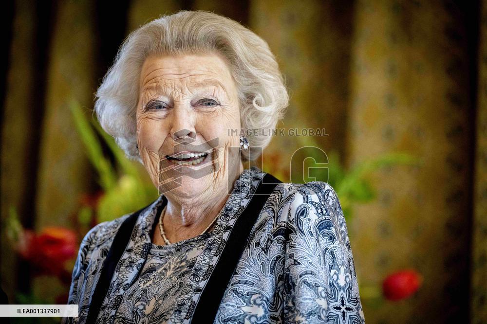 Princess Beatrix At Jantje Beton Prize 2023 - Leiden