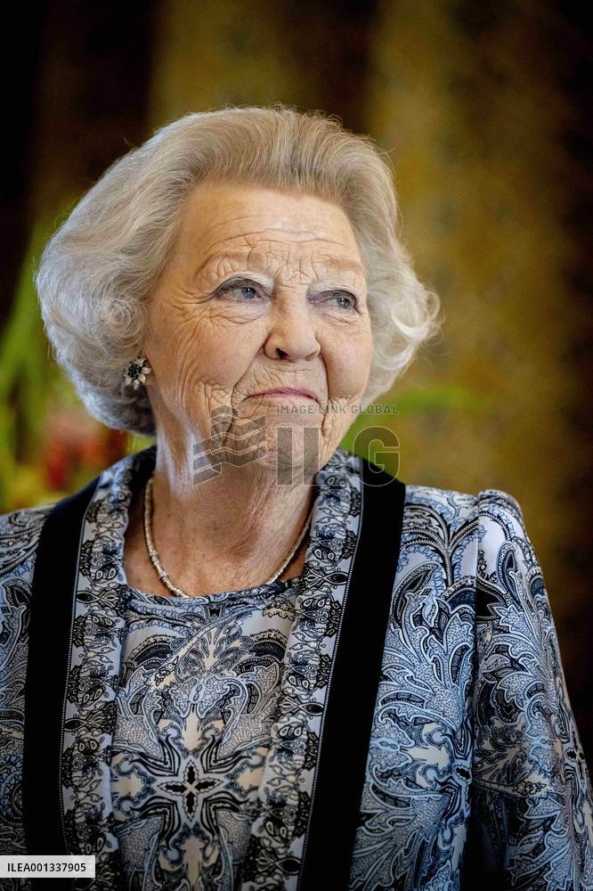 Princess Beatrix At Jantje Beton Prize 2023 - Leiden
