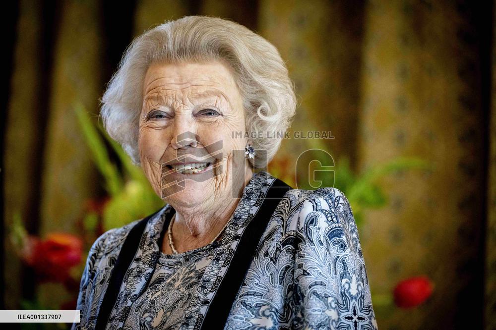 Princess Beatrix At Jantje Beton Prize 2023 - Leiden