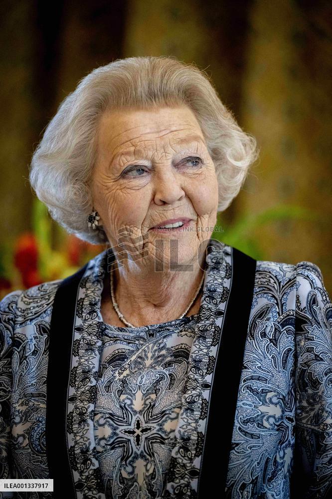 Princess Beatrix At Jantje Beton Prize 2023 - Leiden